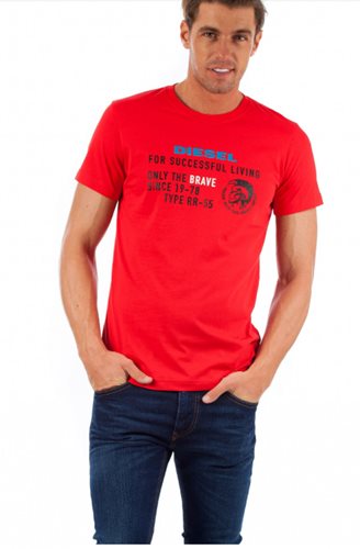 Diesel חולצה טישרט קצרה T-Diego XB ES0091A