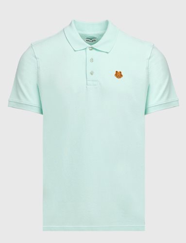 KENZO חולצה פולו במנטה Regular Fit FA65PO0014PU