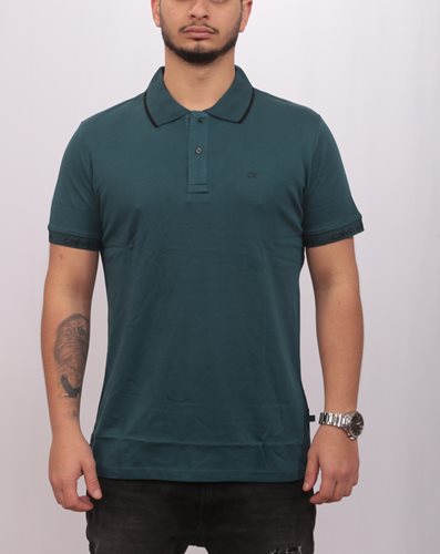 Calvin Klein חולצה פולו בייסיק Slim Fit בירוק