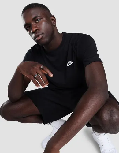 NIKE חולצה טישרט בשחור Sportswear Club 827021