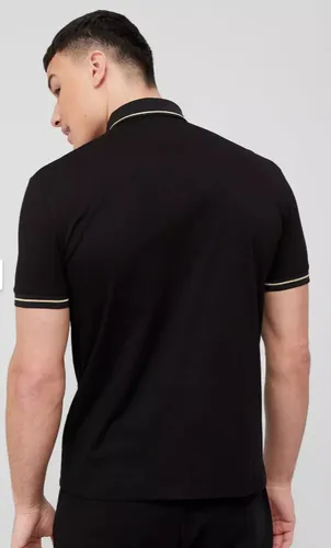 A|X Armani Exchange חולצה פולו בשחור