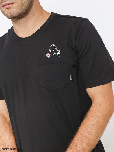 Adidas חולצה עם כיס בשחור DH3903