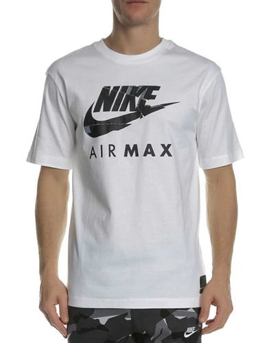 NIKE חולצה טישרט Air Max בלבן BV4925