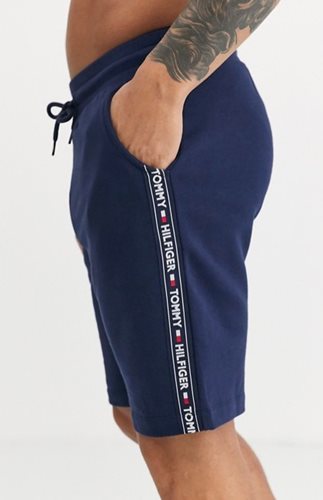 Tommy Hilfiger מכנס קצר Jogger בכחול UM0UM00707