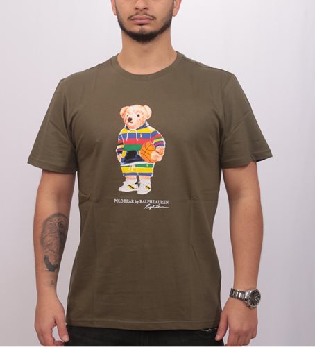 Polo Ralph Lauren חולצה טישרט קצרה Teddy Bear בירוק